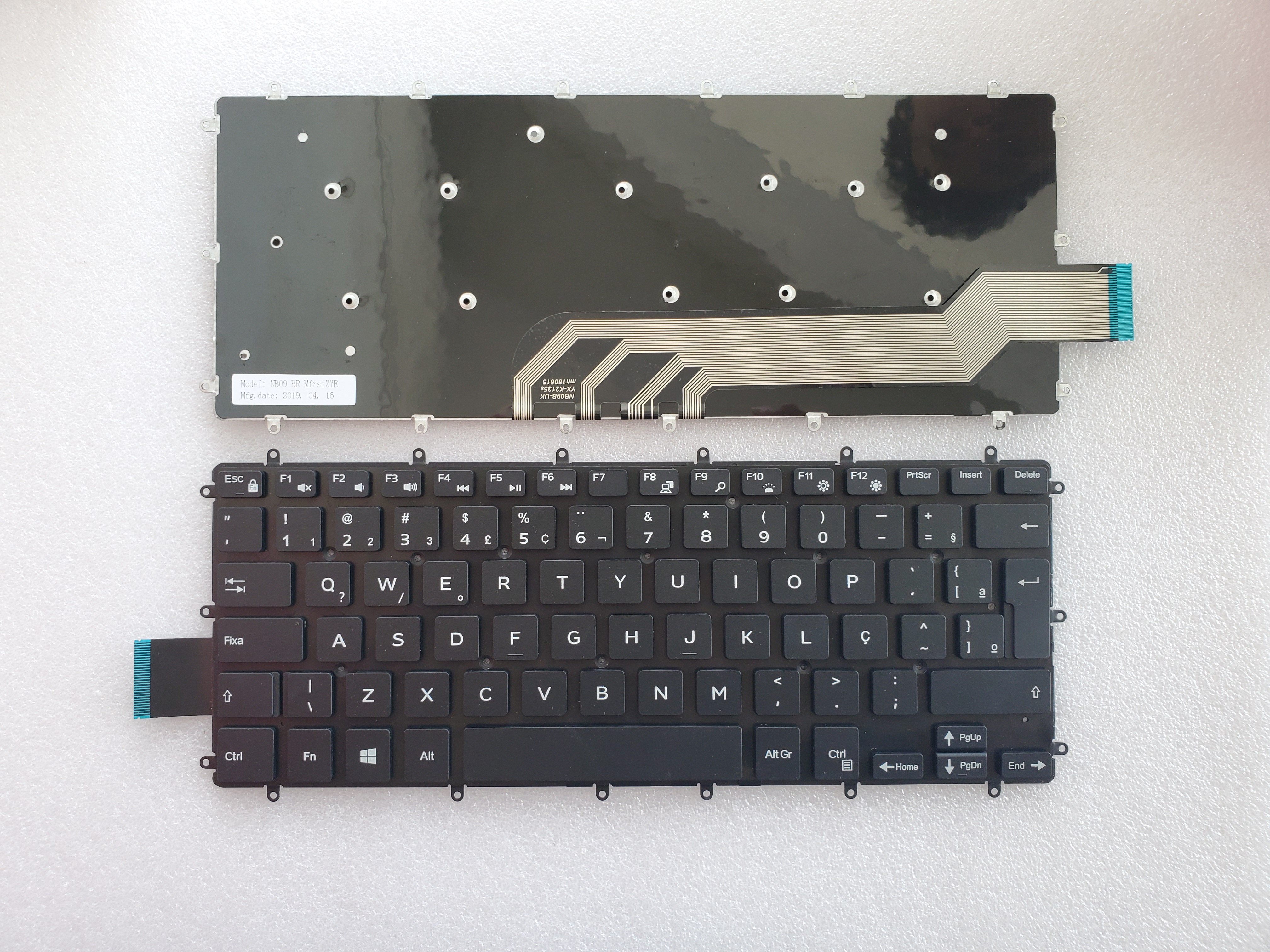 Picture of New Replacement Laptop Keyboard For DELL 7466 BLACK (OEM) BR Layout